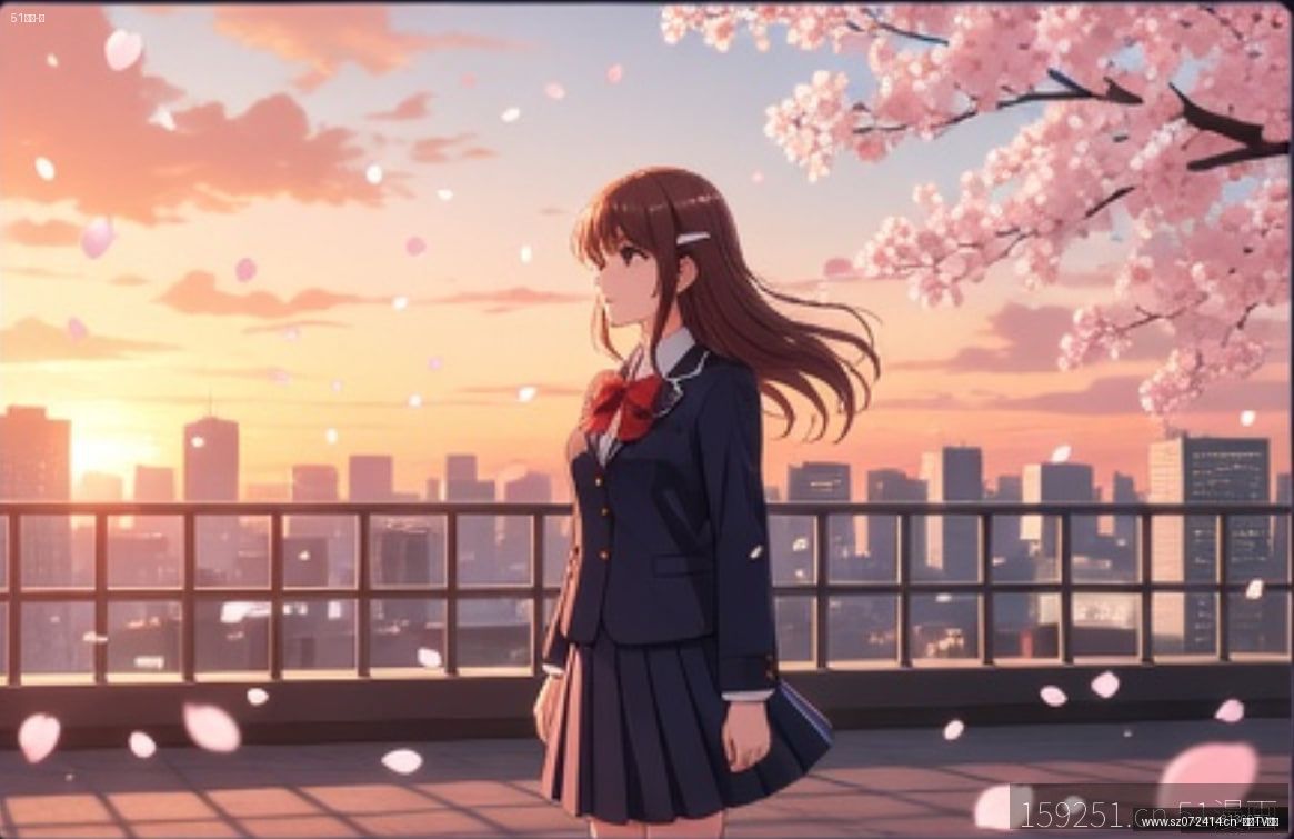 特效合成 · 烟火与雨 - 高画质3D动漫